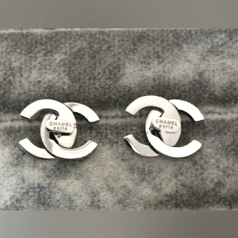 Silver Charm Earrings